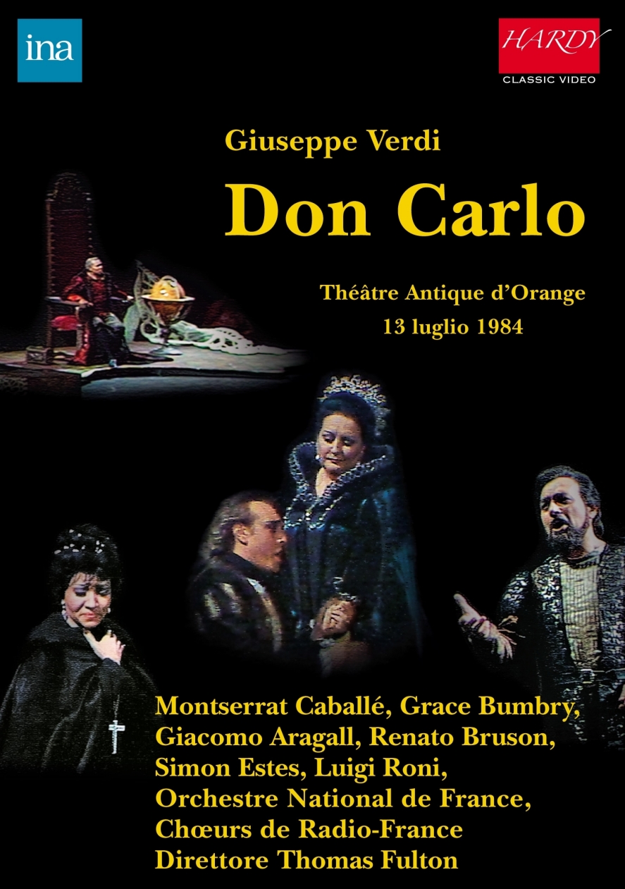 DON CARLO Caballe, Bumbry, Aragall, Bruson (1984) (DVD): VAIMUSIC.COM